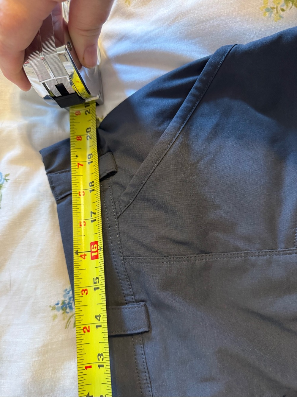 Women's Duluth Trading Woman’s Dry on the Fly Active Tech Skort in Slate ink. - Picture 12 of 16